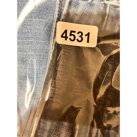 Vintage True Religion Jeans Women’s Sz 30 Y2K Billy Super T Made In USA Flap - Picture 8 of 8